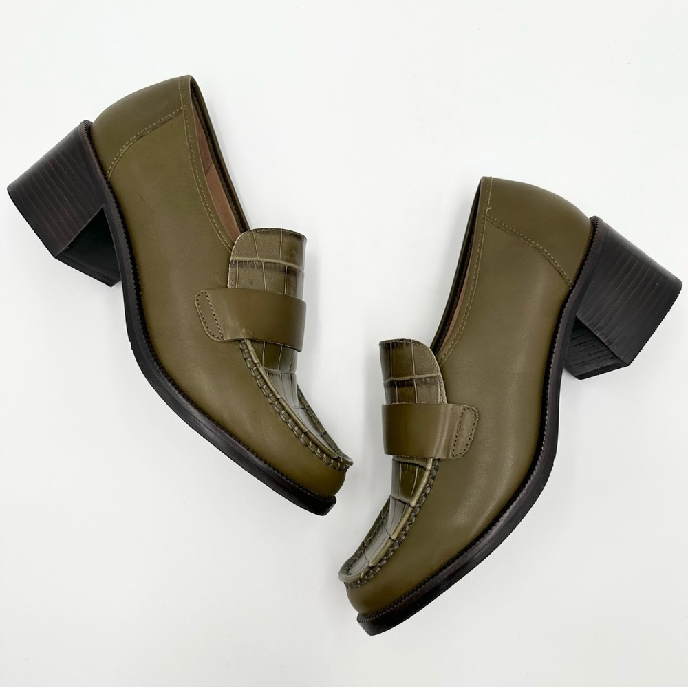 Anthropologie Ryan Heeled Loafers - Picture 2 of 11